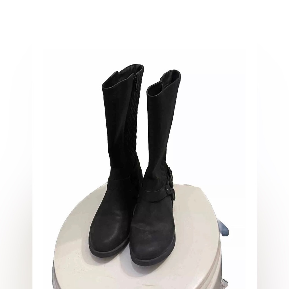 Sintetico Woman Booties Boots Size 5 Black Color Camboya
